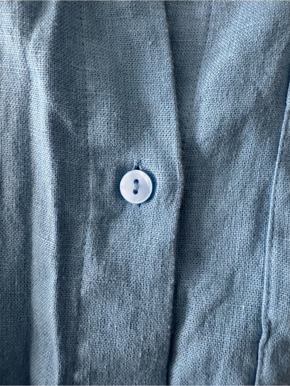 Abercrombie & Fitch Matching Linen Short Set - Picture 3 of 3
